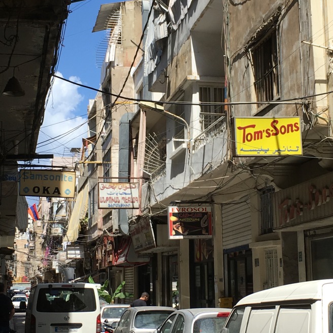 Bourj Hammoud was filled with these cool old streets.