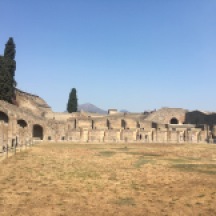 This was the gladiator work-out area.