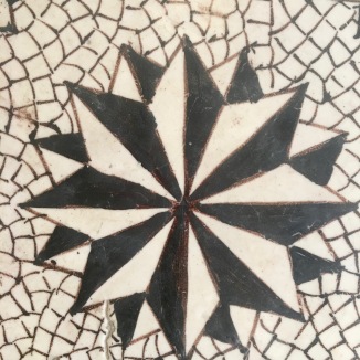 A fabulous 1700's floor tile.